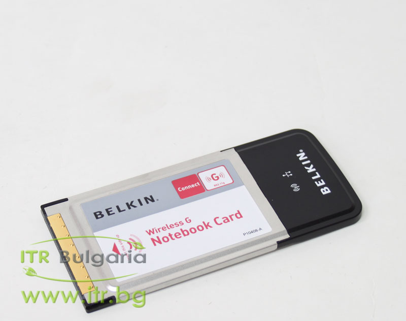 Belkin W-F5D7010 Нов PCMCIA Network Card  802.11g 54Mbps for Notebook