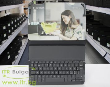 Logitech TYPE+ Black Protective case with integrated keyboard for iPad Air 2