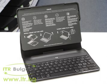 Logitech CREATE Folio Backlit Keyboard Case with Smart Connector for iPad Pro