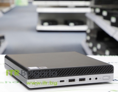 обновен HP EliteDesk 800 G4 DM Desktop Mini компютър втора употреба