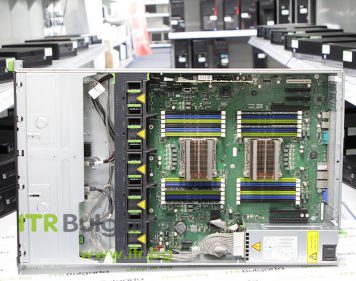 обновен Fujitsu Primergy RX300 S8 Rack Mount 2U сървър втора употреба