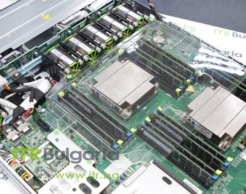 обновен Fujitsu Primergy RX200 S8 Rack Mount 1U сървър втора употреба