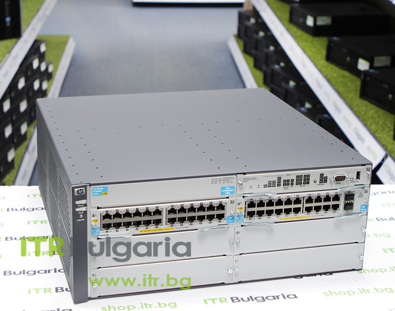 HP 5406-44G-PoE+/2XG-SFP+ v2 zl Switch with Premium Software Brand New Open Box