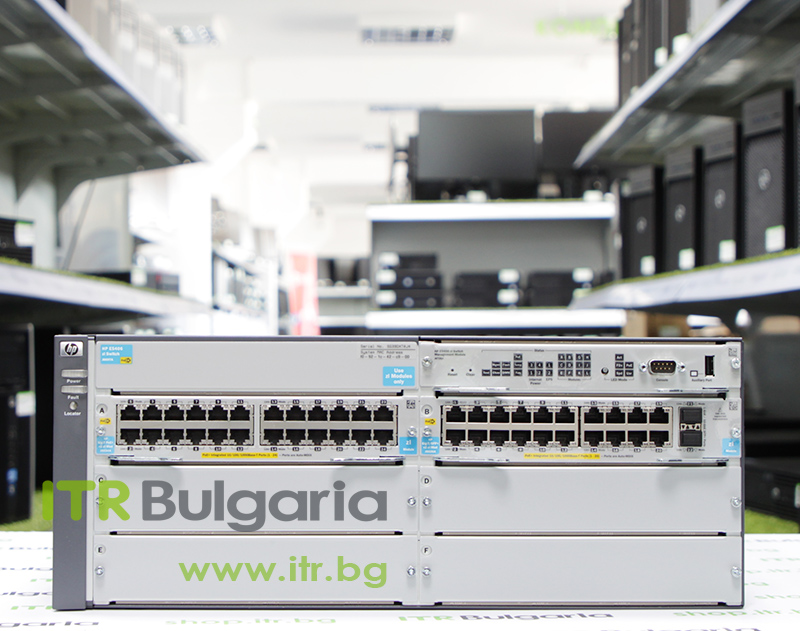 HP 5406-44G-PoE+/2XG-SFP+ v2 zl Switch with Premium Software Brand New Open Box