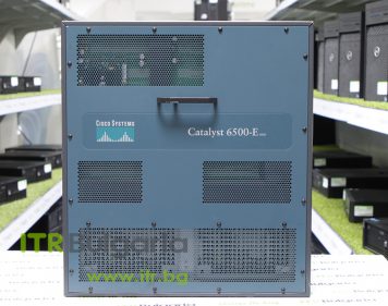 Cisco Chassis: Catalyst 6500-E; Module: WS-X6148A-GE-TX, WS-X6724-SFP, WS-X6516-GBIC, WS-SUP720-3B, Two 3000W Power Supplies (AA23200)