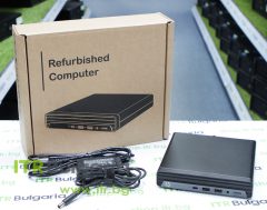 обновен HP ProDesk 400 G6 DM Desktop Mini компютър втора употреба