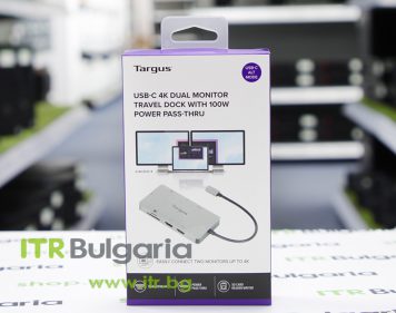 Targus USB-C Dual HDMI 4K Docking Station with 100W PD Pass-Thru DOCK423EU