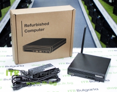 обновен Lenovo ThinkCentre M80q Gen 3 Tiny Desktop компютър втора употреба