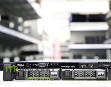 обновен Dell PowerEdge R430 Rack Mount 1U сървър втора употреба
