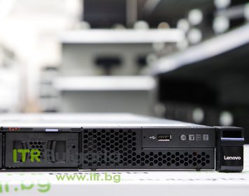 обновен Lenovo System x3550 M5 Rack Mount 1U сървър втора употреба