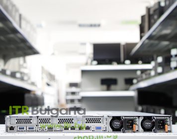 обновен Lenovo System x3550 M5 Rack Mount 1U сървър втора употреба
