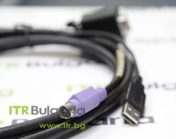 Mixed major brands KVM VGA Male to VGA with USB + PS/2 Male Cable