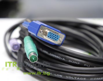 Mixed major brands KVM VGA with PS/2 Male to VGA Female with PS/2 Male Cable
