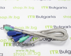 Mixed major brands KVM VGA with PS/2 Male to VGA with PS/2 Male Cable