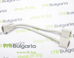 Mixed major brands 60pin LFH to 2xDVI-I