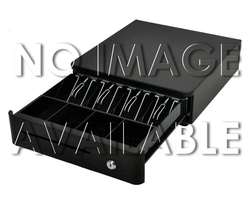 Cash Bases Flip-Top Cash Drawer with Lockable removable insert black