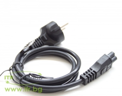 DELTACO IEC C5 to Euro plug Power Cable Brand New