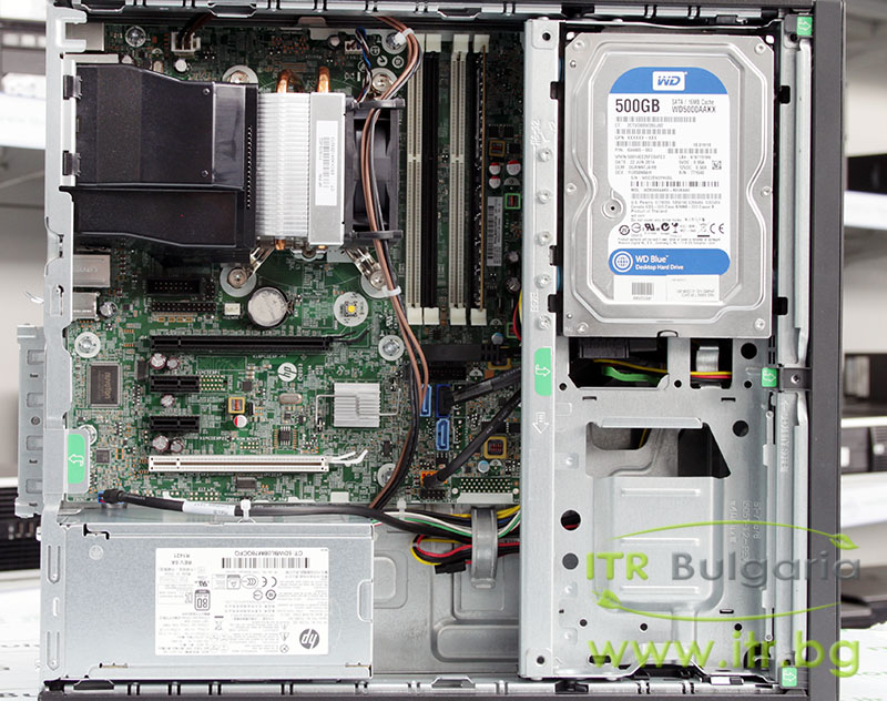 HP EliteDesk 800 G1 SFF А клас Intel Core i5 4570 3200MHz 6MB 4096MB DDR3 500 GB SATA Slim DVD-RW Slim Desktop   