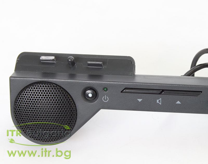 Lenovo ThinkVision USB Soundbar L151, L151p, L171, L171p, L172, L174, L1700p, L190x, L191, L192p, L193p, L194, L197, L1900, L1940, L1940p, L200p, L201p, L220x Wide, L2240p Wide Нов 40Y7616 Black Flat Panel Speakers