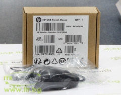 HP Travel Mouse Black Нов USB G1K28AA Optical Mouse