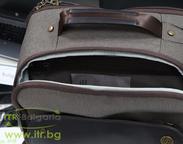HP Executive Brown Backpack